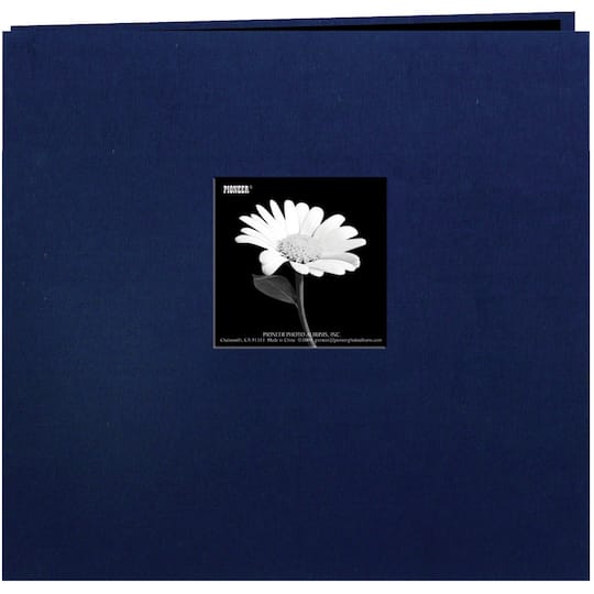 Pioneer&#xAE; Book Cloth Cover Post Bound Album, 12&#x22; x 12&#x22;